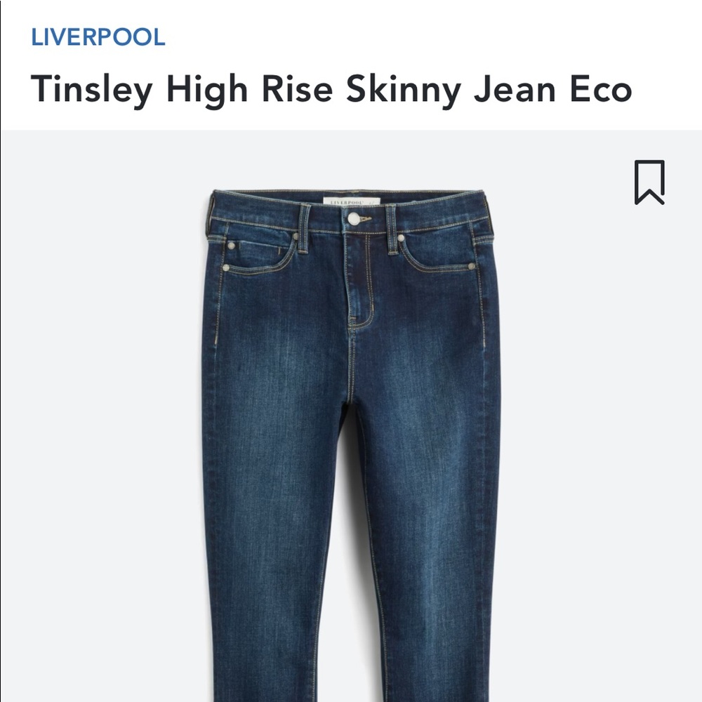 NWT size 33/16 Liverpool Tinsley High-Rise Skinny jean from Stitchfix